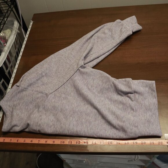 Allison Joy 80's Sweatshirt Women XS Gray  Lounge Wear Trendy Retro Weekend Soft - Picture 12 of 16